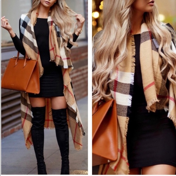 ❗️LAST❗️Long Plaid Vest - Picture 2 of 4